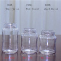 Botella de vidrio borosilicato claro 120ml